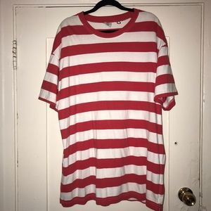 Bold Stripe T Shirt Urban Outfitters